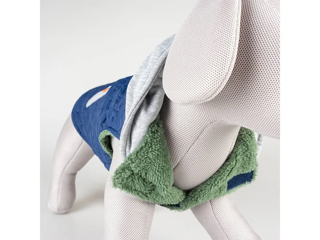 Dog jacket Urban XL - 70CM blue/grey Pets Qatar
