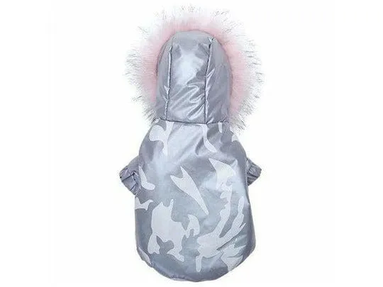 Dog M Chest 45cm Silver Pets Qatar