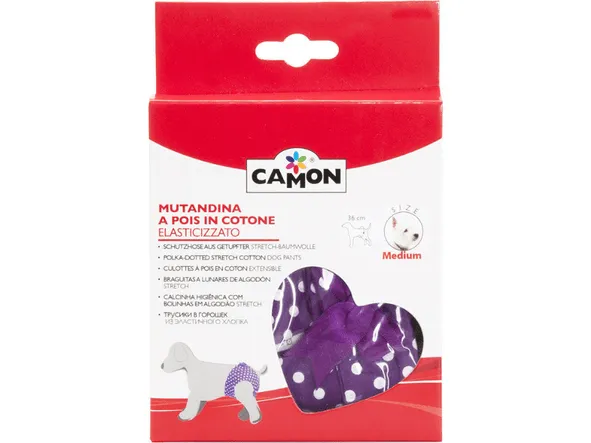 Dog Pants-Purpl.W.Polkadots- 5 Pets Qatar