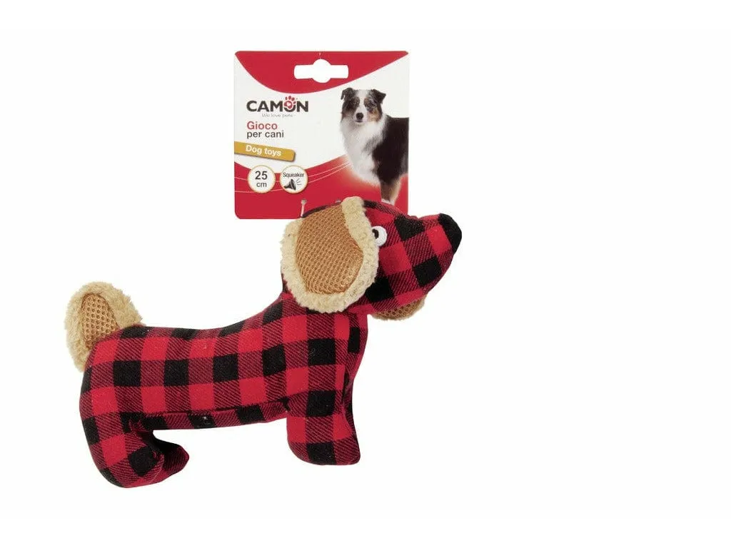 Dog Toy - Dog (Standing) With Squeaker 25Cm Pets Qatar