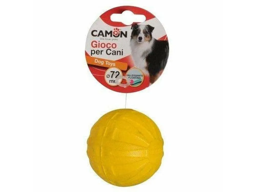 Dog Toy - Eva Ball - Orange - 92Mm Pets Qatar