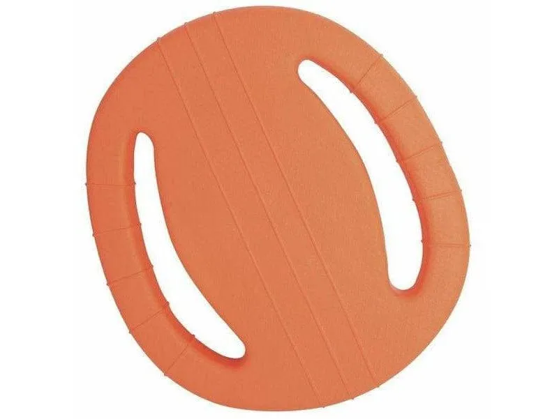 Dog toy - EVA frisbee with handles - orange -  220mm Pets Qatar
