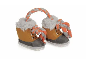 Dog Toy - Plush Boots With Rope And Squeaker  38Cm Pets Qatar