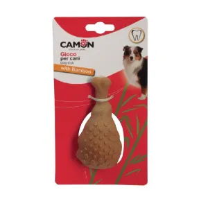 Dog toy with bamboo, chicken leg, 11cm Pets Qatar
