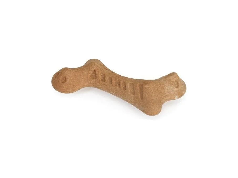Dog toy with bamboo, small bone, 13cm Pets Qatar