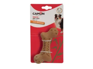 Dog toy with bamboo, small bone, 13cm Pets Qatar