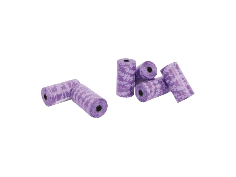 Dog Waste Bag Roll - Lavender 1 Pets Qatar