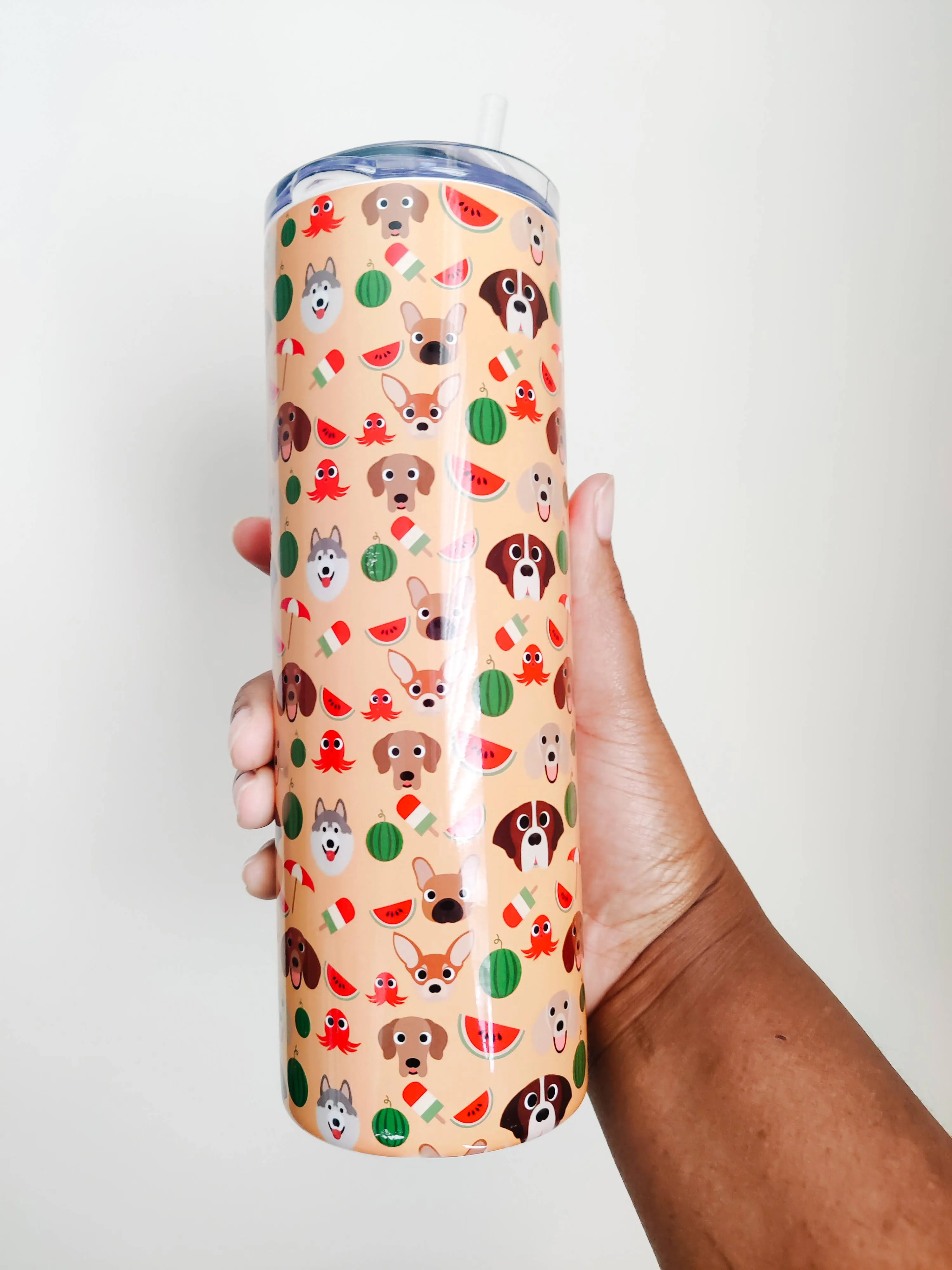 Dogs Summer 20 oz Tumbler Charlotte's Pet