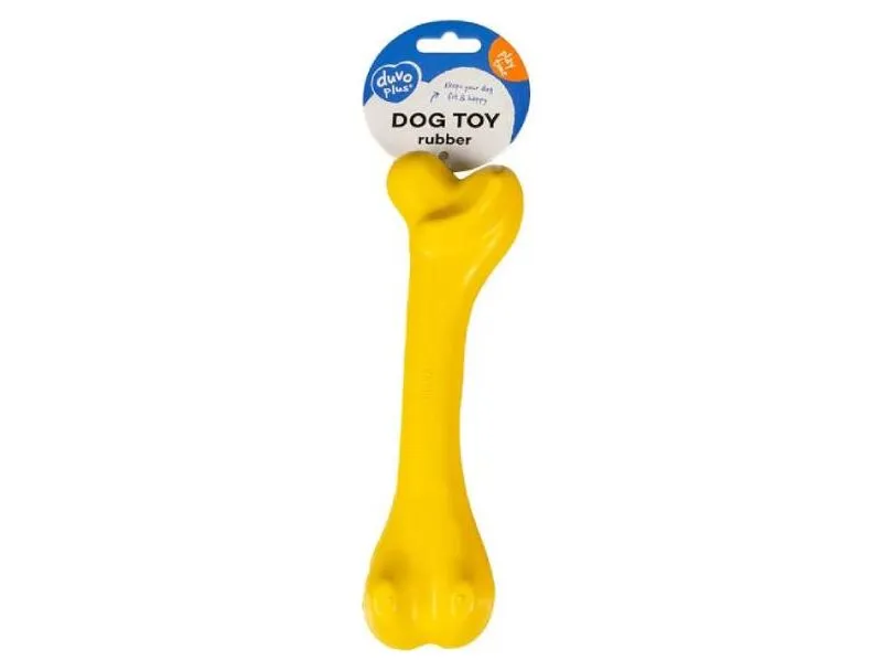 Dogtoy Rubber Dog Bone Charlie Mix 14cm mixed colors Pets Qatar