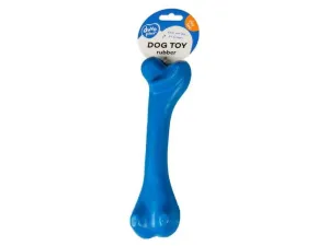 Dogtoy Rubber Dog Bone Charlie Mix 14cm mixed colors Pets Qatar