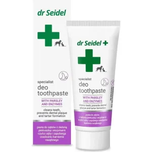 Dr Seidel-Deo Toothpaste With Green Parsley And enzymes105 G Pets Qatar