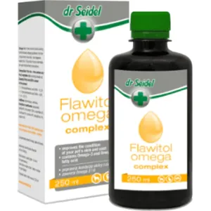 Dr Seidel-Flawitol Oil Omega Complex For Healthy Skin And Shiny Coat 250 Ml Pets Qatar