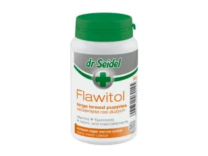 Dr Seidel Flawitol Tablets For Large Breed Puppies 60 Tabs Pets Qatar