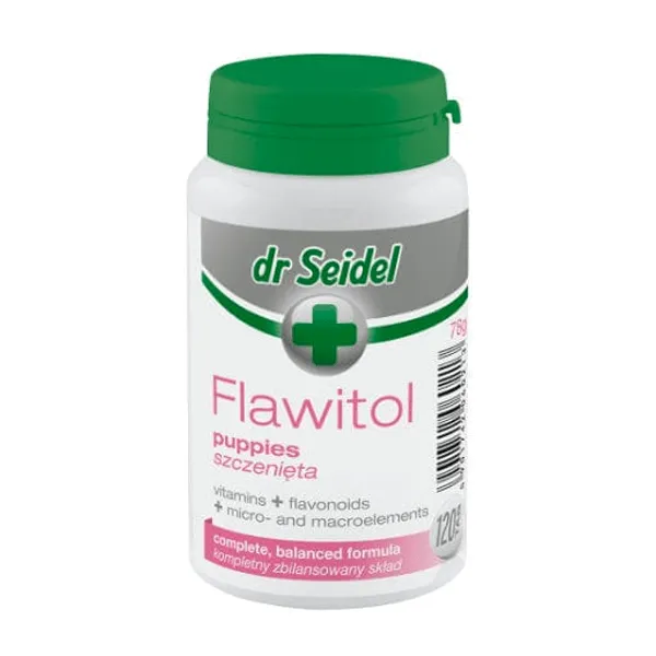Dr Seidel Flawitol Tablets For Puppies 120 Tabs Pets Qatar