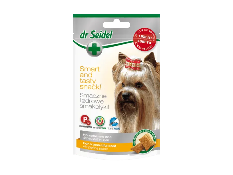 Dr Seidel Snacks For Dogs - For A Beautiful Coat 90 G Pets Qatar