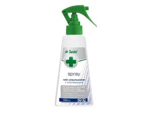 Dr Seidel-Spray With Chlorhexidine For Treatment Of Skin With Inflammatory Conditions 100Ml Pets Qatar