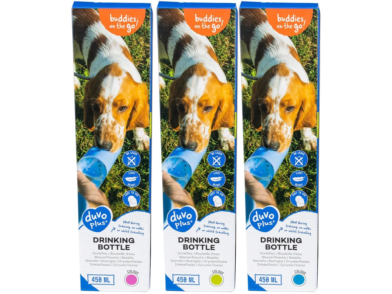 Drinking Bottle 300Ml - 28,5X6,5X6,5 Pets Qatar