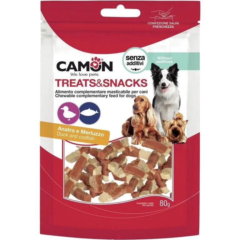 Duck And Codfish Bites - 3.5*0.5Cm (80G) Pets Qatar
