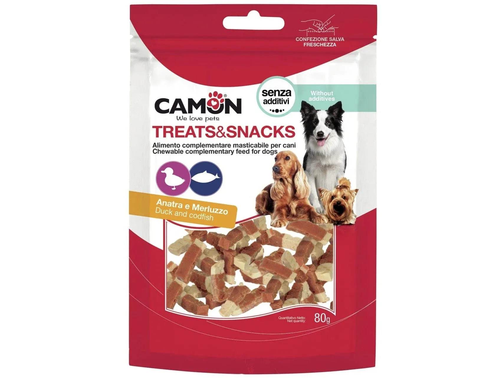 Duck And Codfish Cubes (80G) Pets Qatar