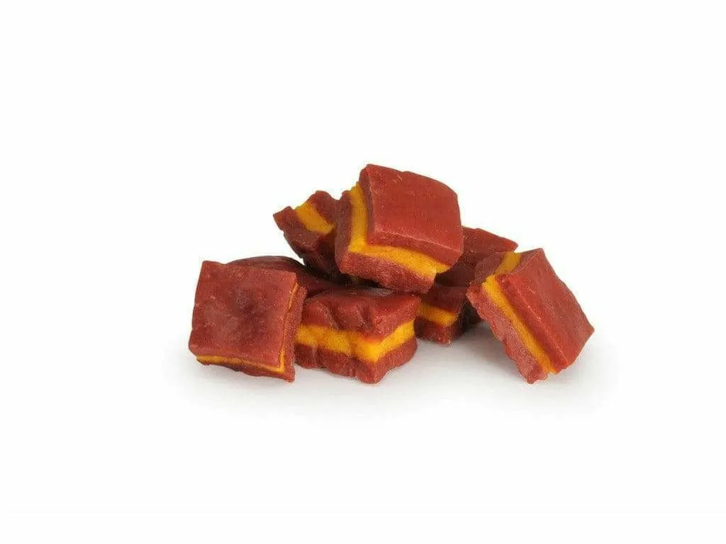 Duck and sweet potato squares  (80g) Pets Qatar