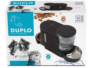 Duplo Food & Water Dispenser - 3 L/1.3 Kg Pets Qatar