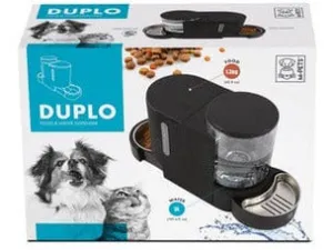 Duplo Food & Water Dispenser - 3 L/1.3 Kg Pets Qatar