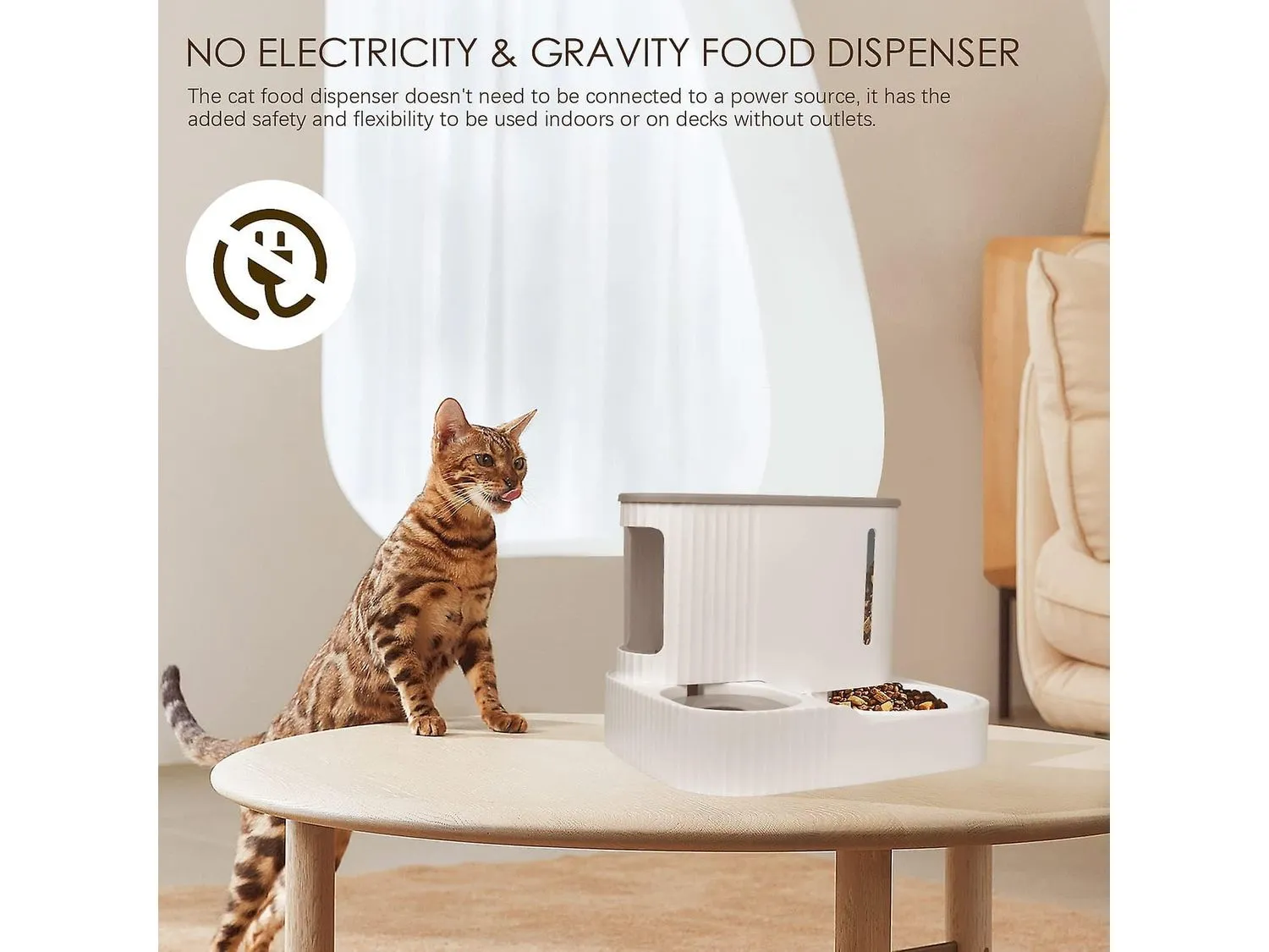 DUPLO Food & Water Dispenser White - 6 L/2.65 KG White Pets Qatar