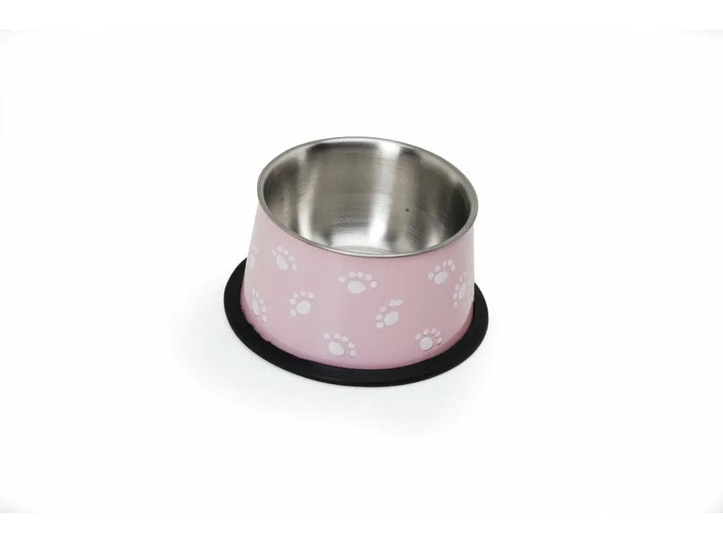 Embossed steel bowl Pets Qatar