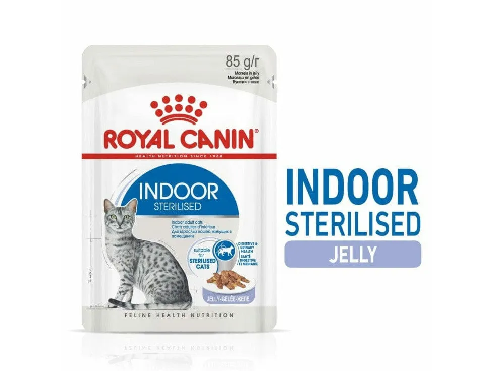 Feline Health Nutrition Indoor Jelly (85g WET FOOD - Pouches) Pets Qatar