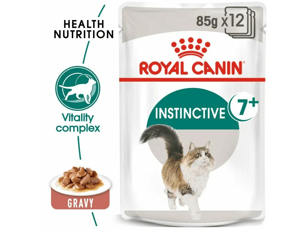 Feline Health Nutrition Instinctive  7 Gravy (Wet Food - 1X85G Pouches) Pets Qatar