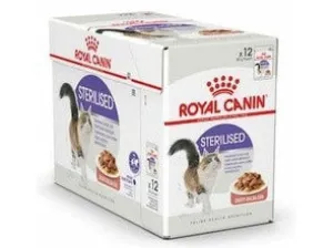 Feline Health Nutrition Sterilised Gravy (Wet Food - 12X85G Pouches) Pets Qatar