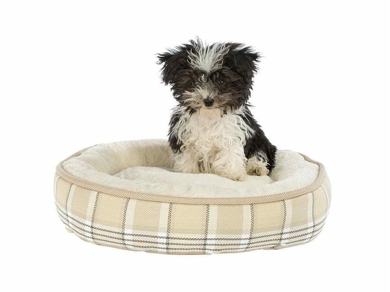 Ferplast Lagoon 60 Green Dogbed Eco-friendly Fur Mattress for Dogs and Cats, 60×12 cm Pets Qatar