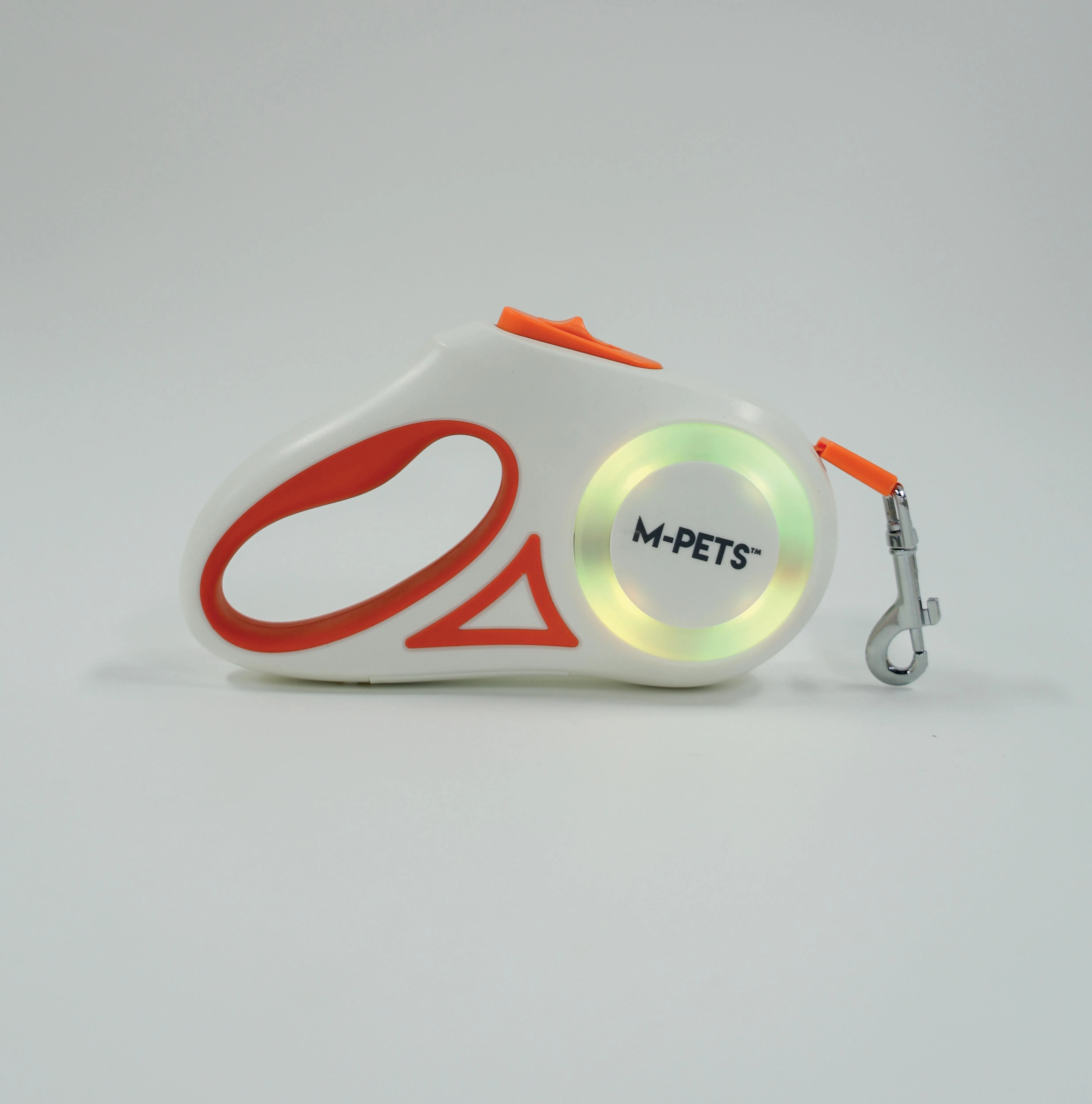 FLASH Retractable Dog Leash Orange
