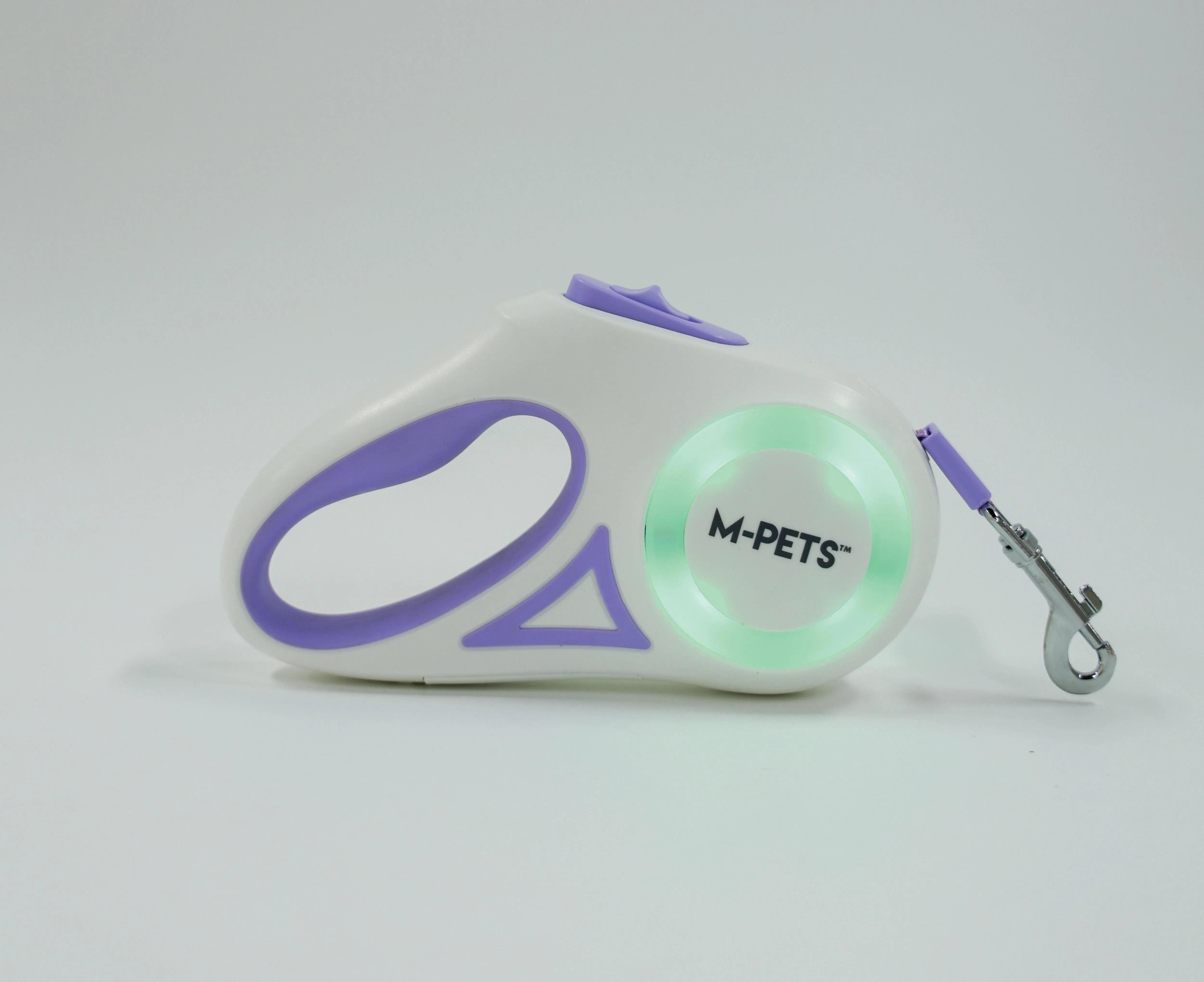 FLASH Retractable Dog Leash Purple