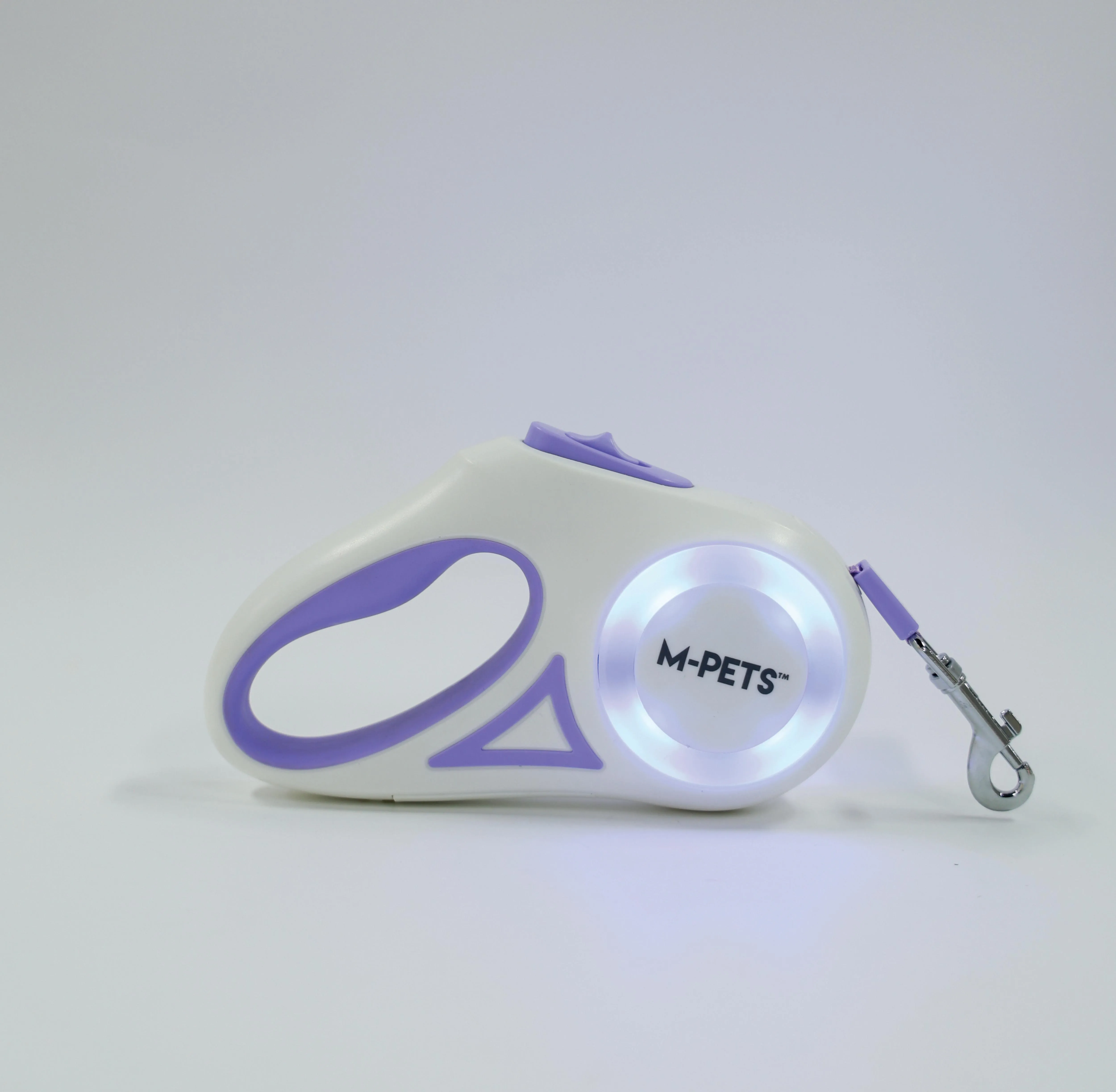 FLASH Retractable Dog Leash Purple