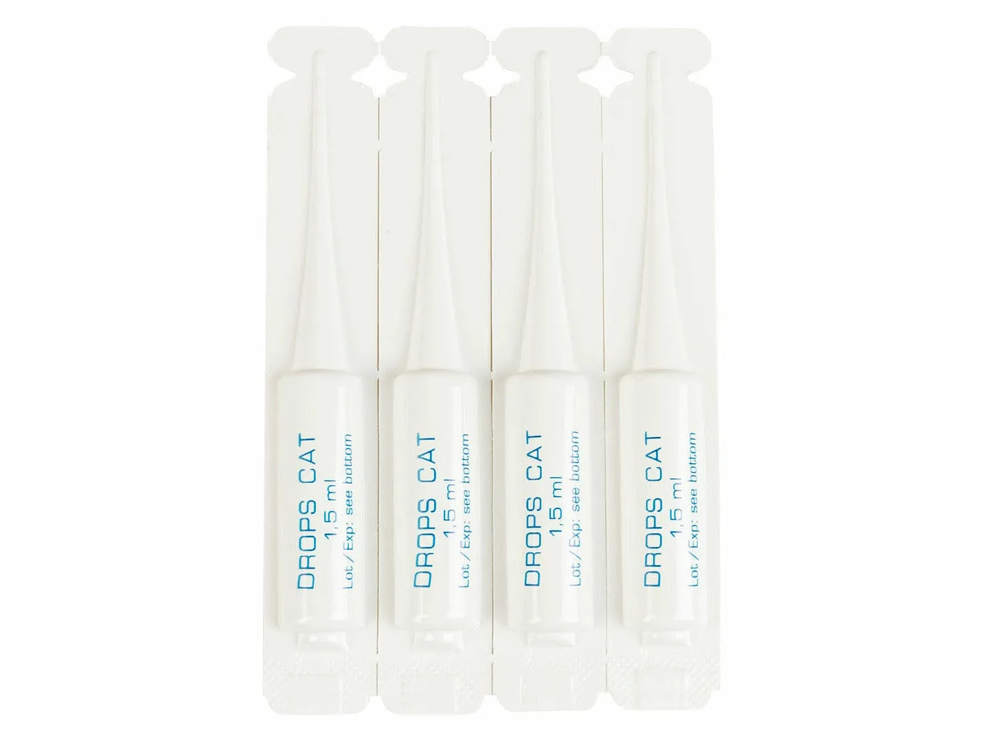 Flea & tick stop anti-parasite drops dog 5x2ml Pets Qatar