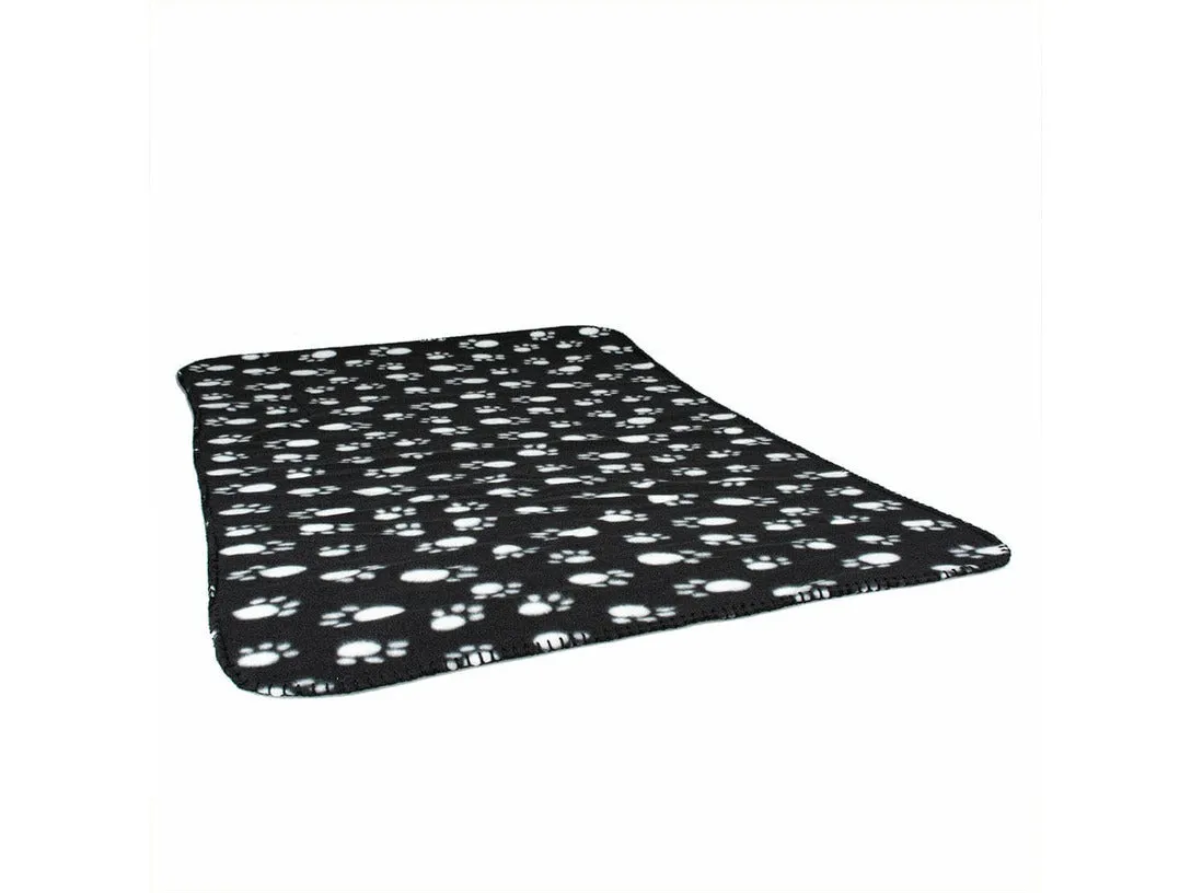 Fleece blanket 100x70x2cm mixed colors Pets Qatar