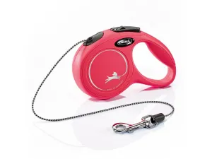 FLEXI NEW CLASSIC CORD S/8M red Pets Qatar