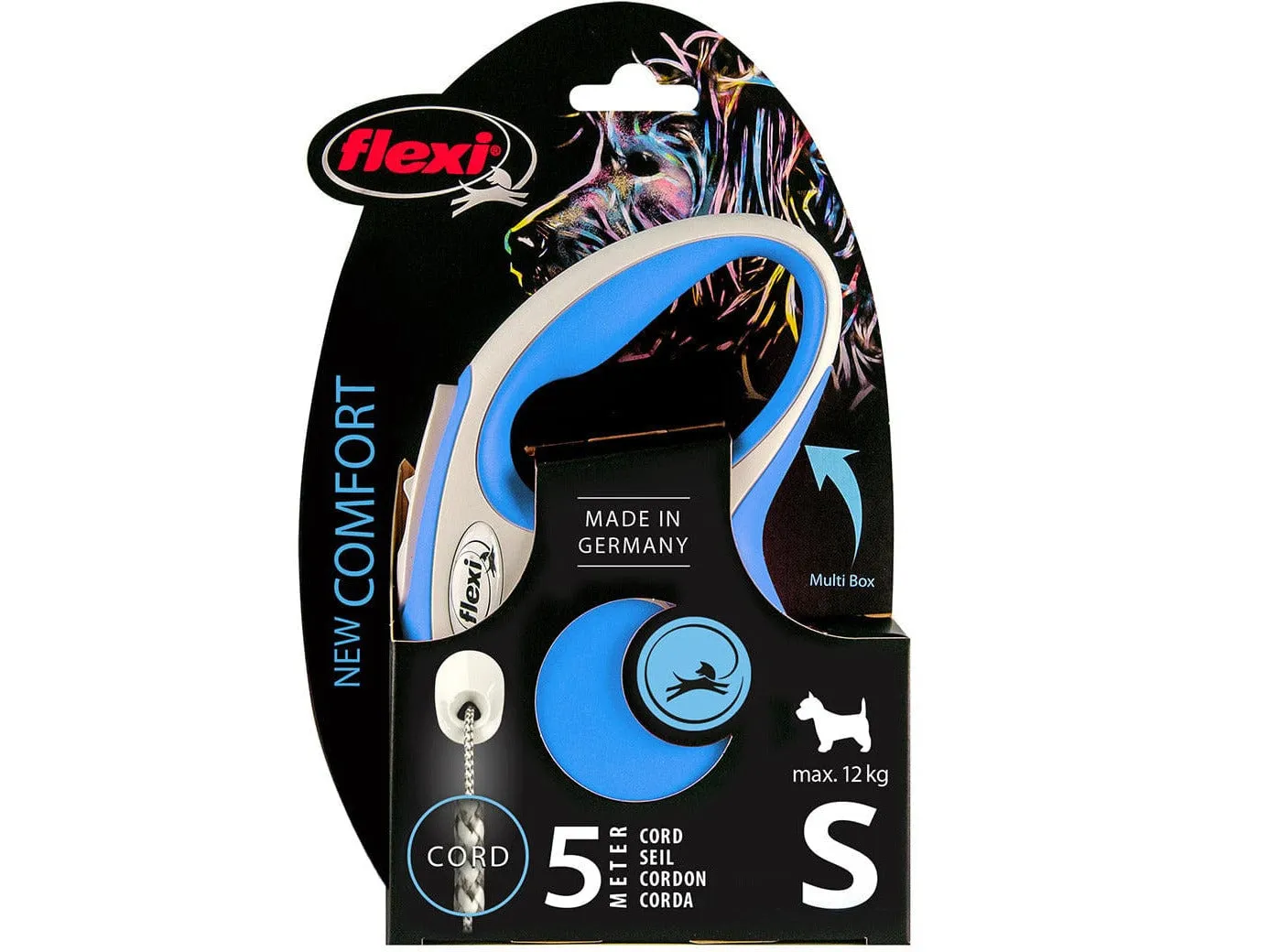 Flexi new comfort cord S/5M blue Pets Qatar