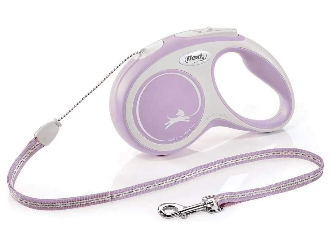 Flexi new comfort cord S/5M pink Pets Qatar