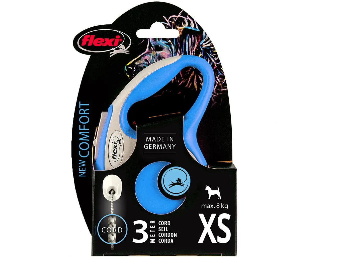 Flexi new comfort cord XS/3M blue Pets Qatar