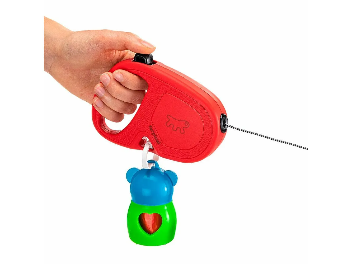 Flippyone Cord S Red Lead Pets Qatar