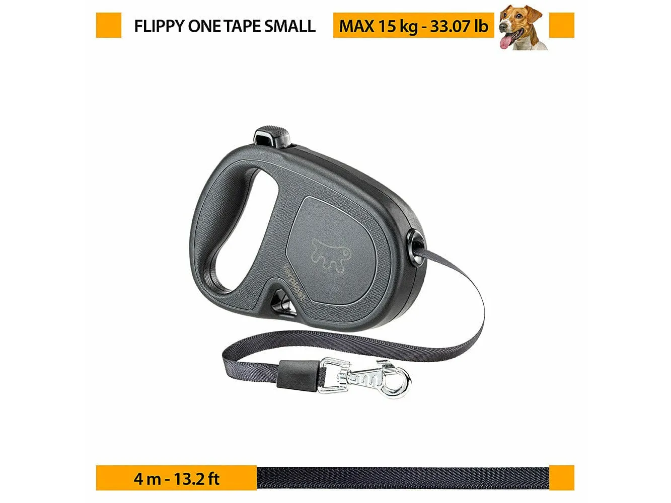 Flippyone Tape S Black Lead Pets Qatar