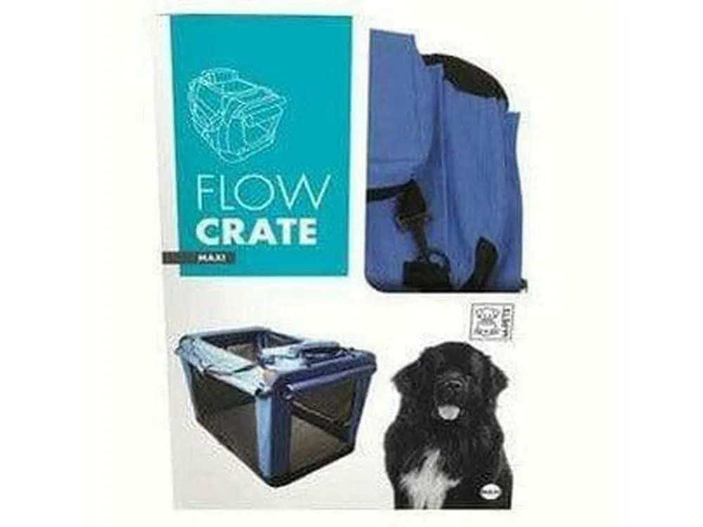 FLOW CRATE MAXI BLUE Pets Qatar