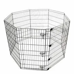 Foldable Puppy Pen - with DOOR Pets Qatar