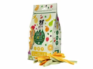 Garden Bites Fruity dental swirls 13cm - 30pcs mixed colors Pets Qatar