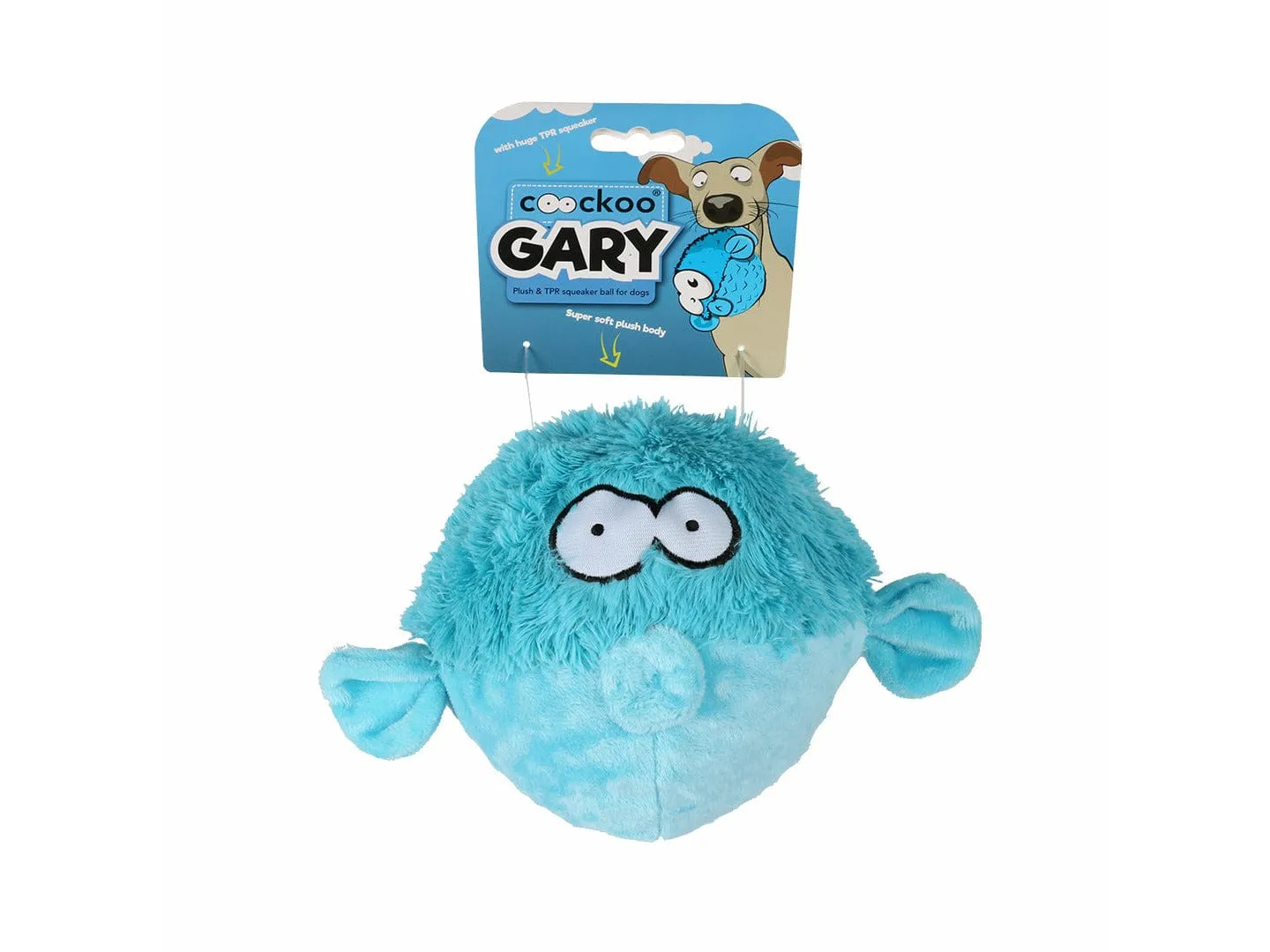 Gary dog toy 17x20x12cm blue Pets Qatar