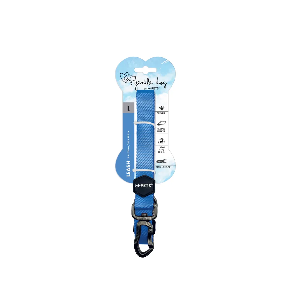 GENTLE DOG Leash Blue