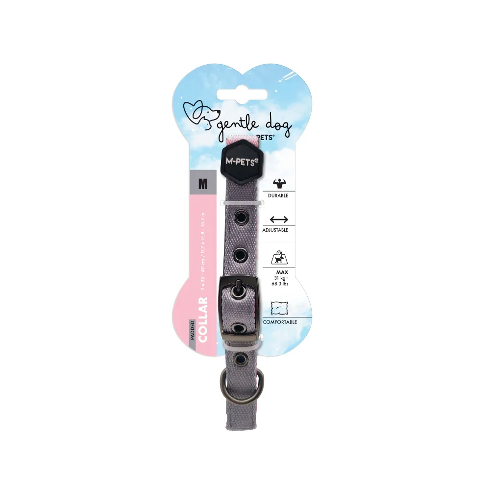 GENTLE DOG Padded Collar Pink