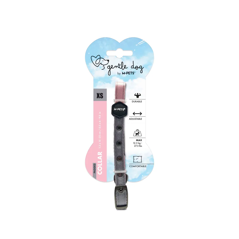 GENTLE DOG Padded Collar Pink
